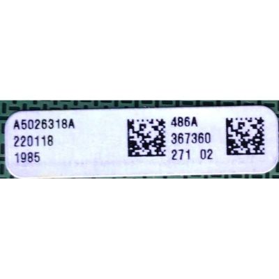 KIT DE TARJETAS PARA TV SONY / MAIN A5027249A / 1-010-115-11 / FUENTE 100613425 / B55D-32E / T-CON ST5461D11-2 / TD-0001 / 34291100930B / LED DRIVER A5026318A / 1-010-138-21/ PANEL YDBM055DCS11 / DISPLAY ST5461D11-2 / MODELO XR-55X90J / XR55X90J - Imagen 5